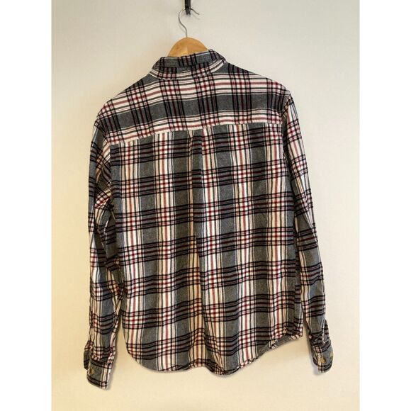 Woolrich Men's Flannel Size M Black, Red, Grey - Picture 3 of 5